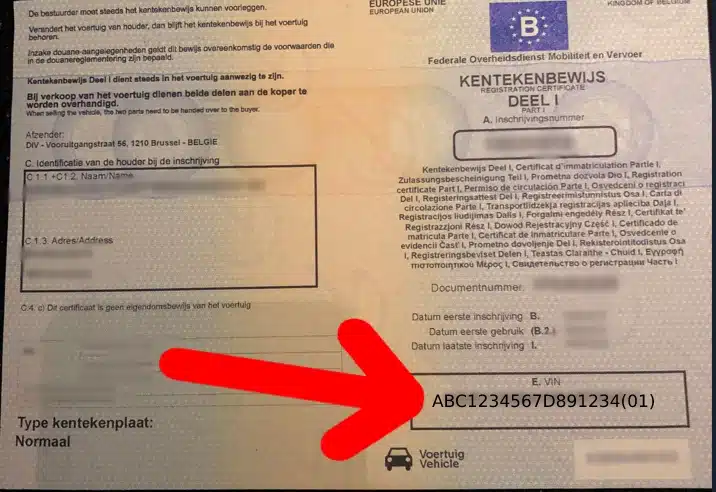 Chassisnummer auto: Wat is het en waarom is het belangrijk bij verkoop?