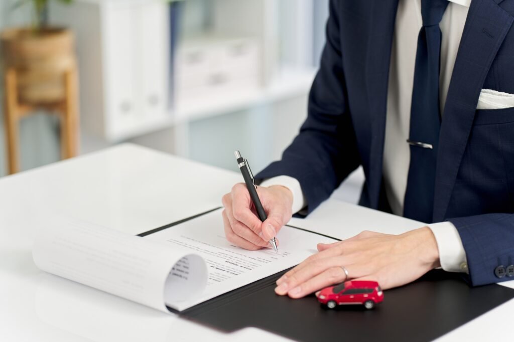 verkoop auto contract