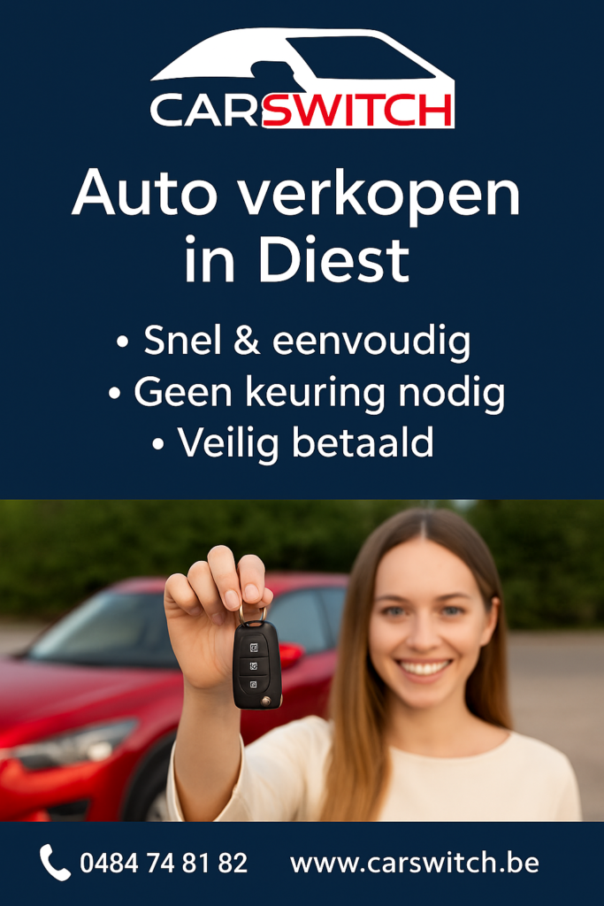 Auto verkopen in Diest? Verkoop zonder keuring aan een erkende opkoper | CARSWITCH