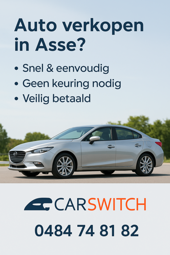 Auto verkopen in Asse? Verkoop zonder keuring via opkoper | CARSWITCH