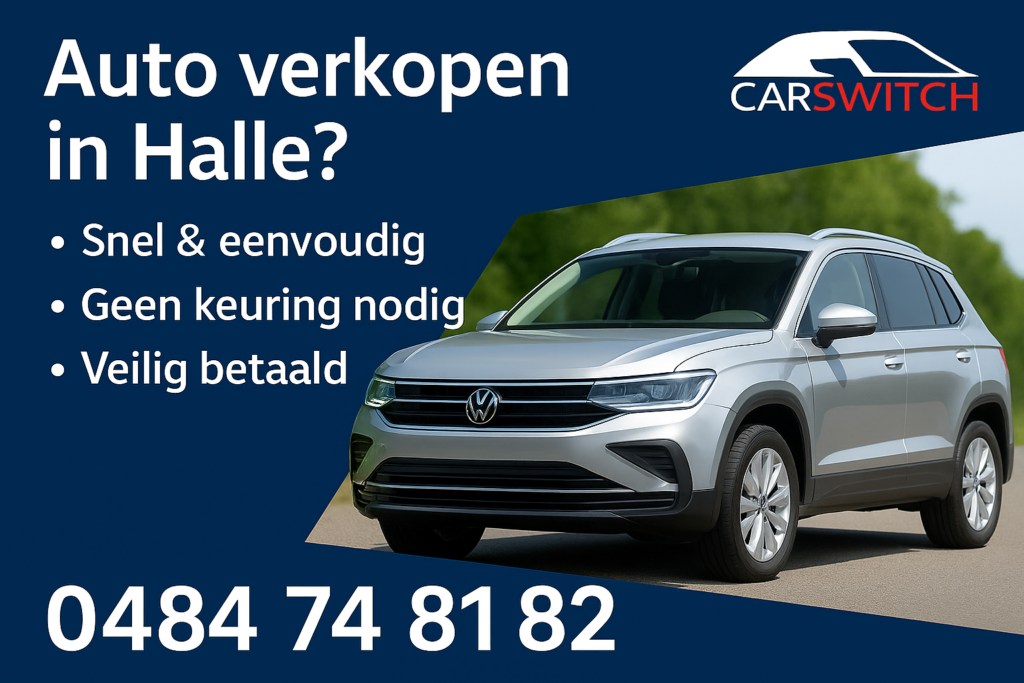Auto verkopen in Aarschot? Geen keuring nodig, verkoop veilig met CARSWITCH