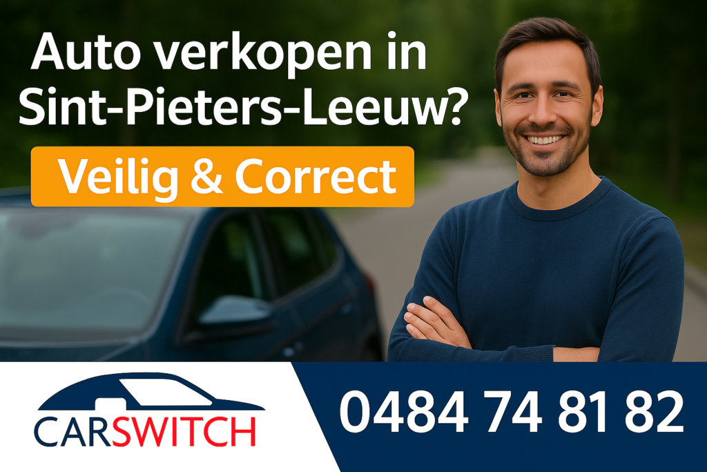 Auto verkopen in Sint-Pieters-Leeuw? Zonder keuring aan betrouwbare opkoper | CARSWITCH