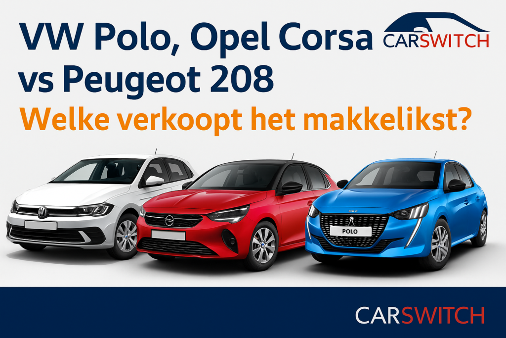 VW Polo vs Opel Corsa vs Peugeot 208 – Welke verkoopt het best? | CARSWITCH