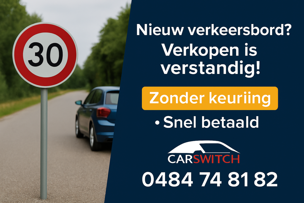 Oude verkeersborden maken snelheidslimiet ongeldig – tijd om je auto te verkopen?