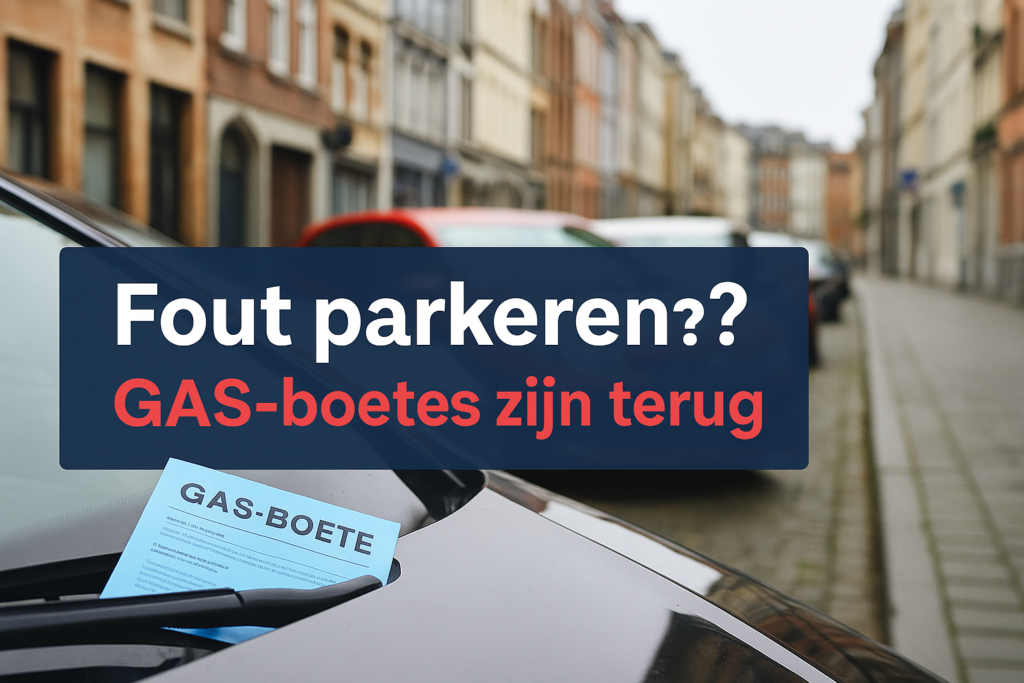 GAS-boetes voor foutparkeren in België: Wat je moet weten in 2025