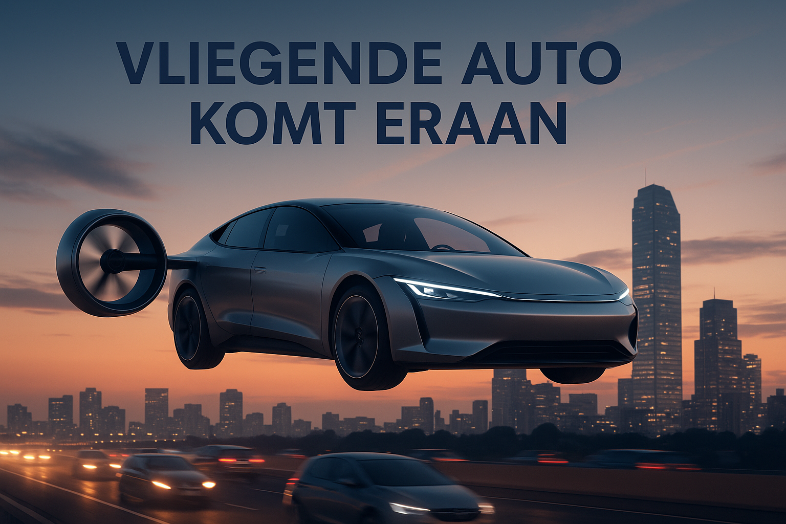 De vliegende auto komt eraan: toekomstvisie wordt realiteit