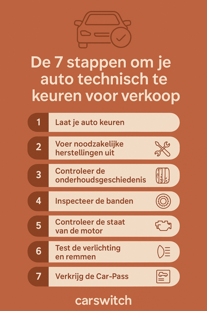 Een auto verkopen? Zo bewijs je de technische kwaliteit van je voertuig