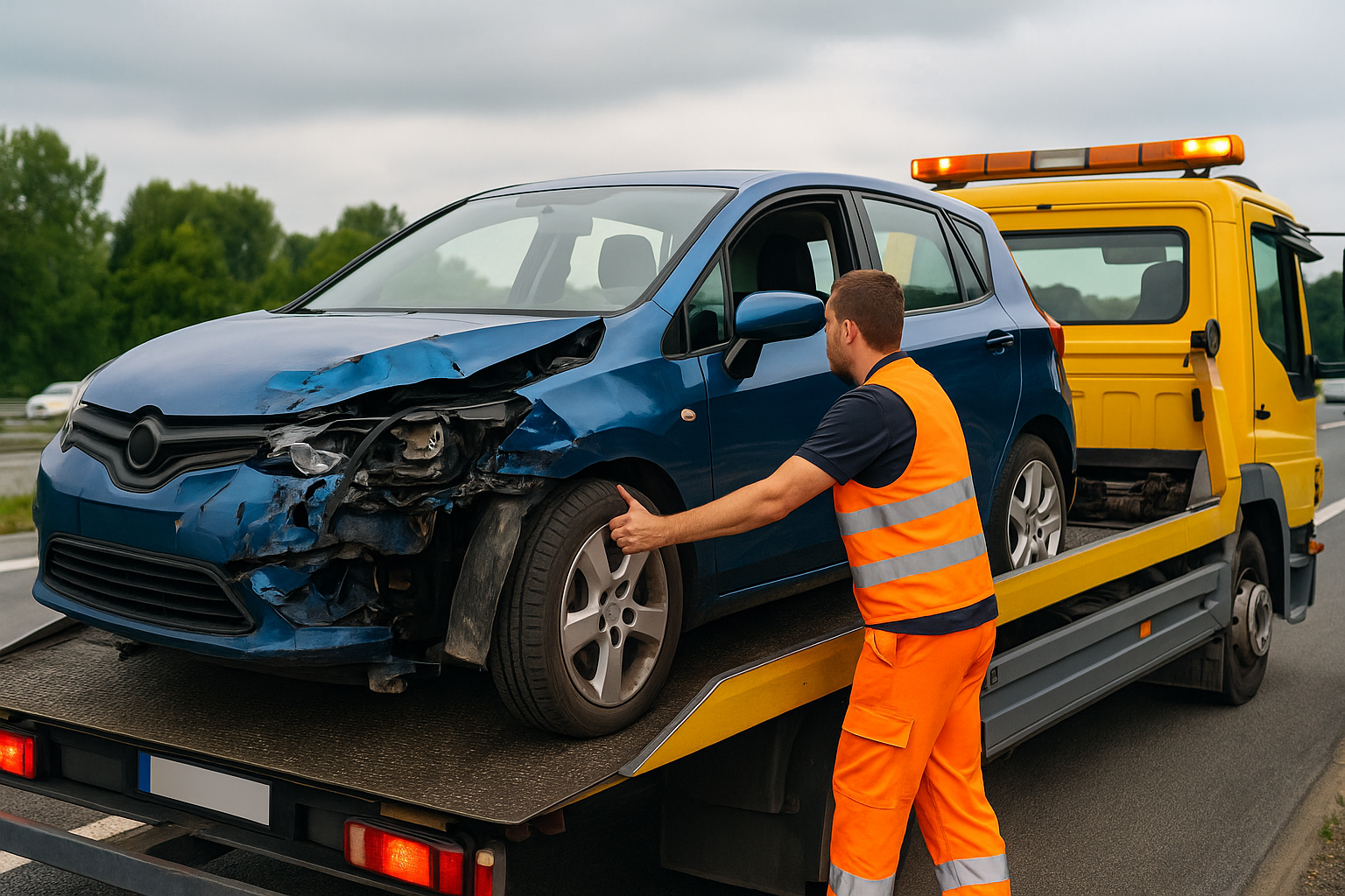 Vendre sa voiture après un accident – Rapide, légal et sans contrôle technique