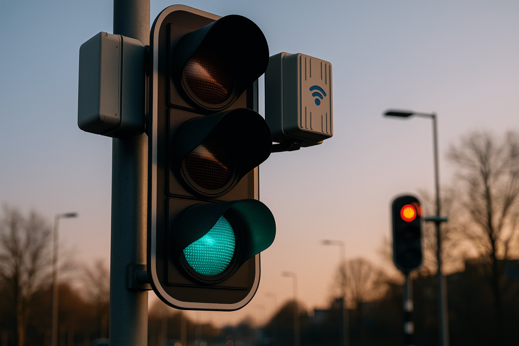 Slimme verkeerslichten in Vlaanderen: wat doet Wallonië?