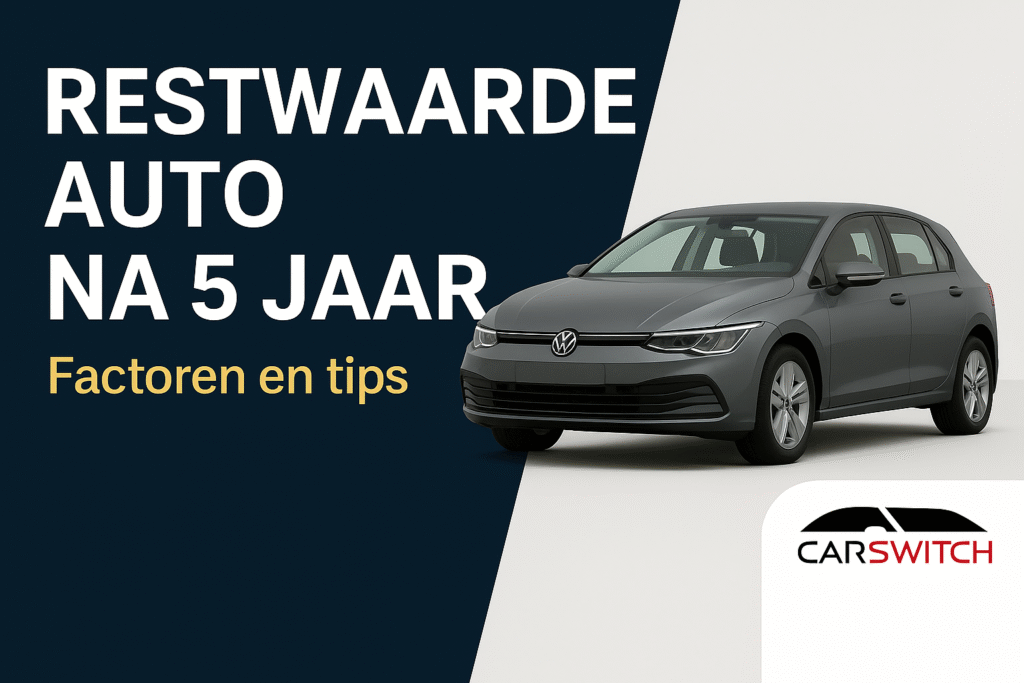 Restwaarde auto na 5 jaar | Bereken de waarde van je wagen | Carswitch België