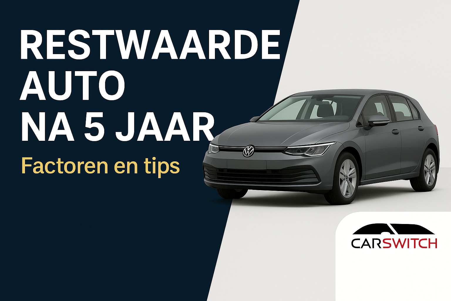 Restwaarde auto na 5 jaar | Bereken de waarde van je wagen | Carswitch België