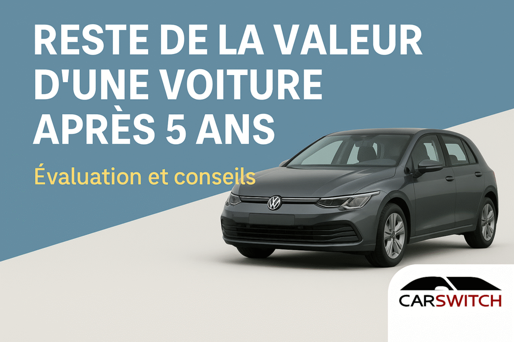 Valeur résiduelle voiture après 5 ans | Estimation gratuite & fiable | Carswitch